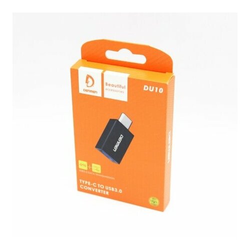 Адаптер переходник USB Type - C USB 3.0 OTG кабель denmen d01t type c белый