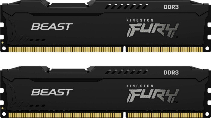 Память оперативная DDR3 Kingston 8GB 1866MHz (KF318C10BBK2/8) - фото №2