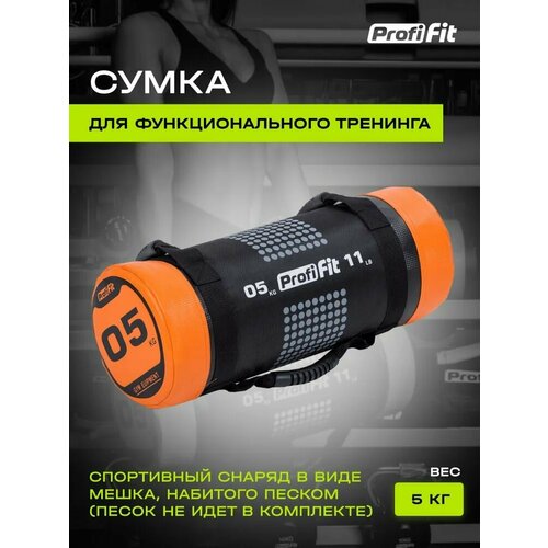 Сумка для Функционального тренинга мешок-отягощения, от 5 кг (5 кг), Profi-Fit