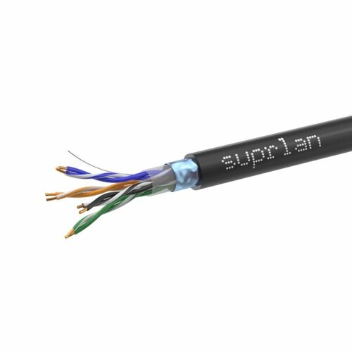 Витая пара Median FTP Cat.5e 4x2xAWG24 Cu PE Outdoor 305м