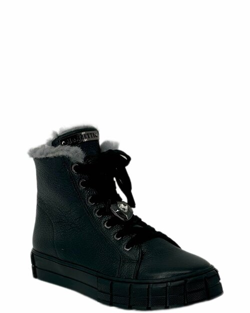 Ботинки  Marzetti, зимние,натуральная кожа, размер 39, черный