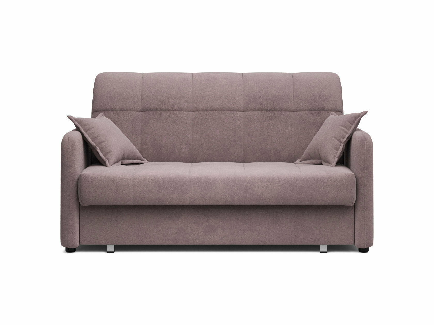 Прямой диван Первый Мебельный Гибсон Лаванда, велюр 160 см С ящиком - фотография № 2