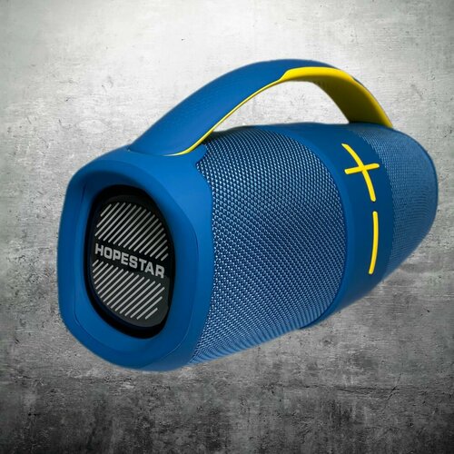 Беспроводная Bluetootn колонка Hopestar H60 синий 350000₽