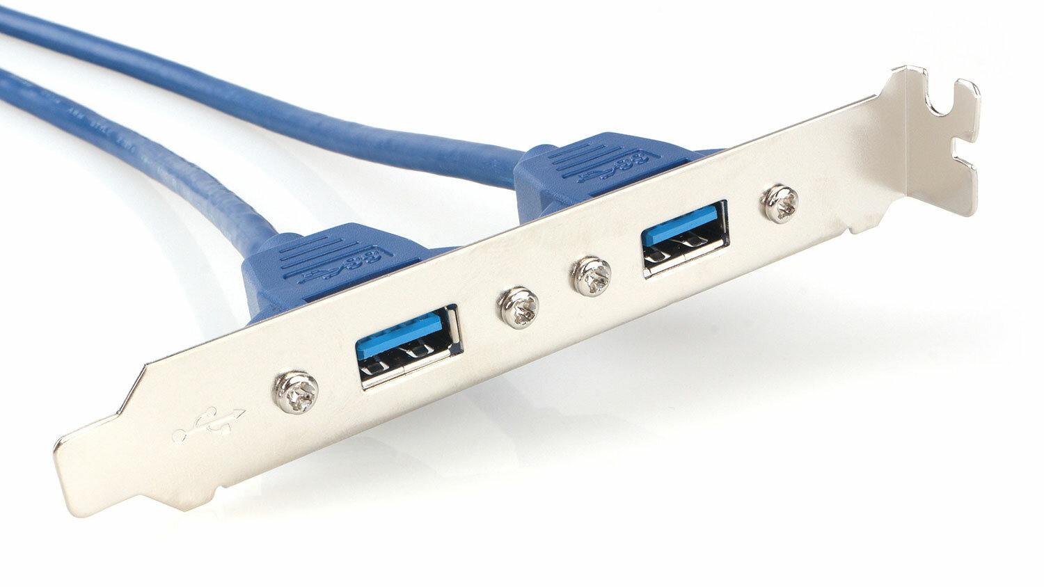 Планка USB 3.0 на заднюю панель Cablexpert, 2 порта USB