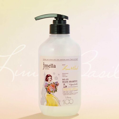 JMELLA Парфюмированный шампунь для волос Лайм и Базилик (Белоснежка) Lime & Basil Hair Shampoo, 500 мл