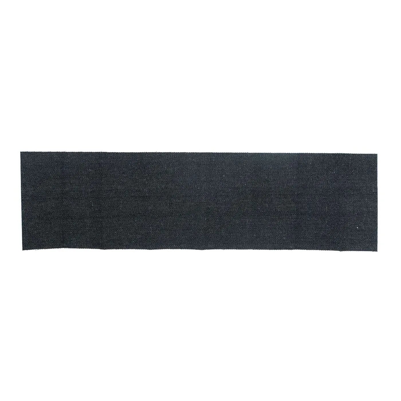 Заплатка Prym термоклеевая из джинсовой ткани для украшения одежды 12х45 см черный джинс 929552