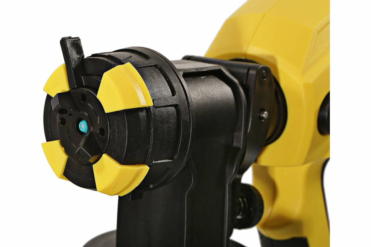 Hanskonner Краскопульт, 750Вт, 0-1200 мл/мин, 22kPa, 1л, HVLP, шнур 4м, малошумный HSG9675 — фото 1