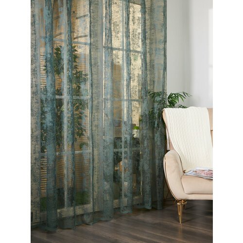 Тюль Мрамор тиффани для гостиной, спальни, кухни, детской и дачи 200х270