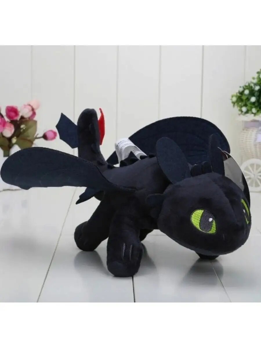 Мягкие Игрушки Xiaomi Беззубик дракон 35 см.