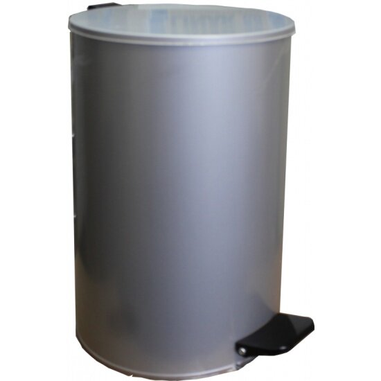 Ведро для мусора Титан Мета Титан с педалью 20 л серое