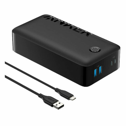Портативный аккумулятор Anker PowerCore 347 Power Bank 40000mAh (A1377H11) черный