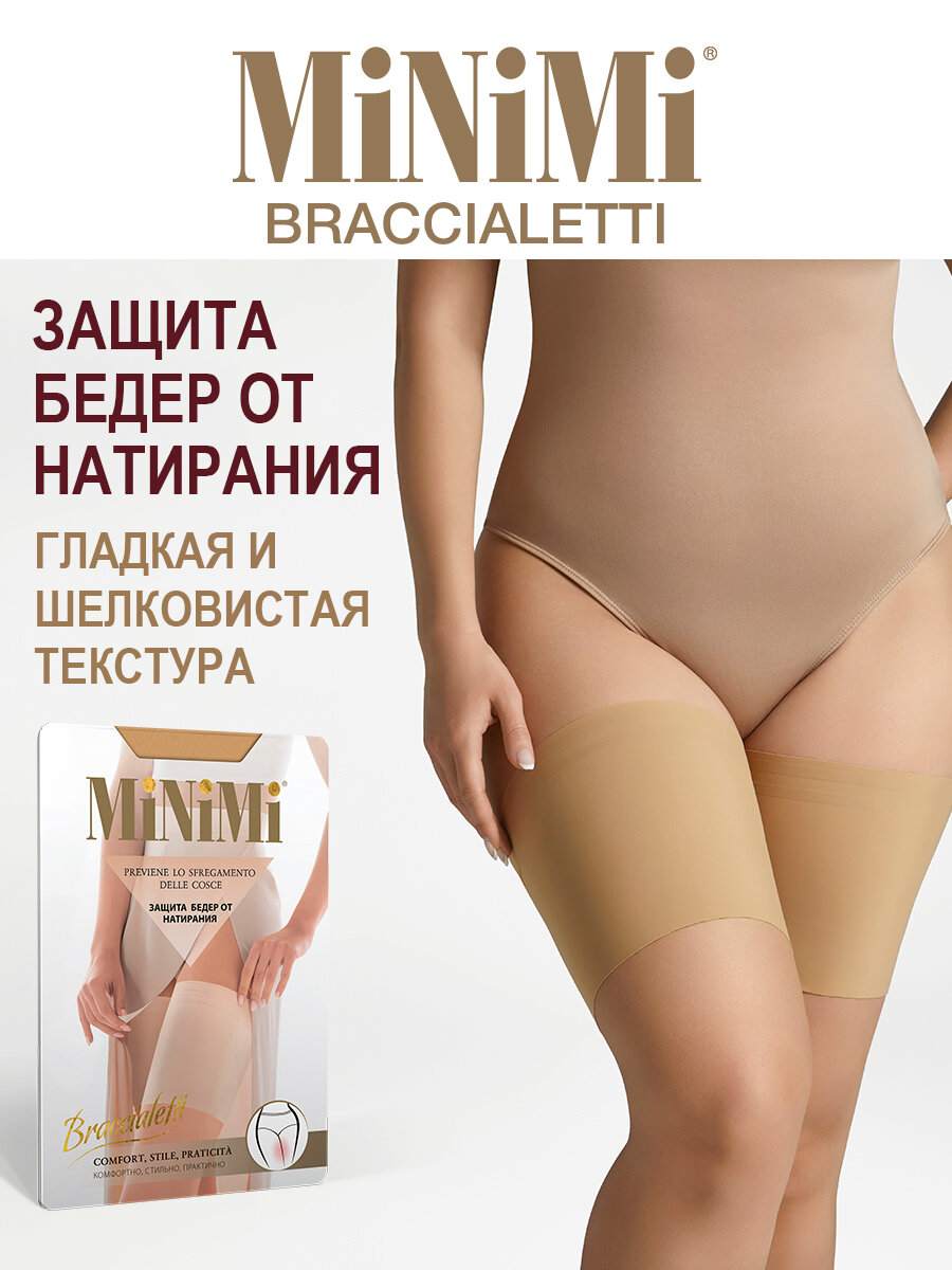 MINIMI Mini BRACCIALETTI AJOUR Nero 6(XXL)