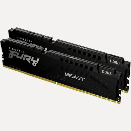 Изображение товара Оперативная память Kingston DDR5 32GB (2x16GB) 6000MHz PC-48000 FURY Beast Black EXPO CL36 1.35V (KF560C36BBE2K2-32)