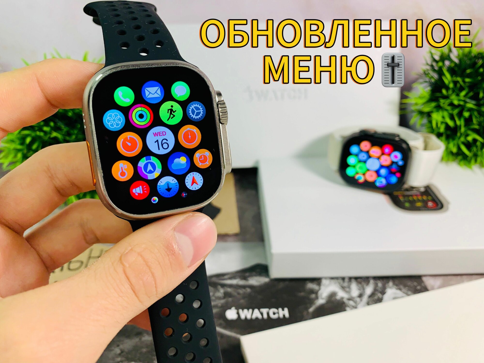 Смарт часы Watch Ultra 3 (49м) со встроенным TIK TOK — фото 1