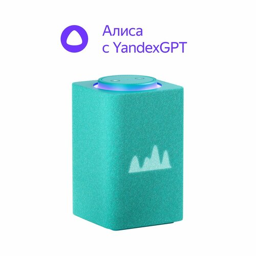 Умная колонка Yandex Станция Макс Zigbee Алиса бирюзовый 65W 10 BTWi-Fi 10м YNDX-00053TRQ 40090₽