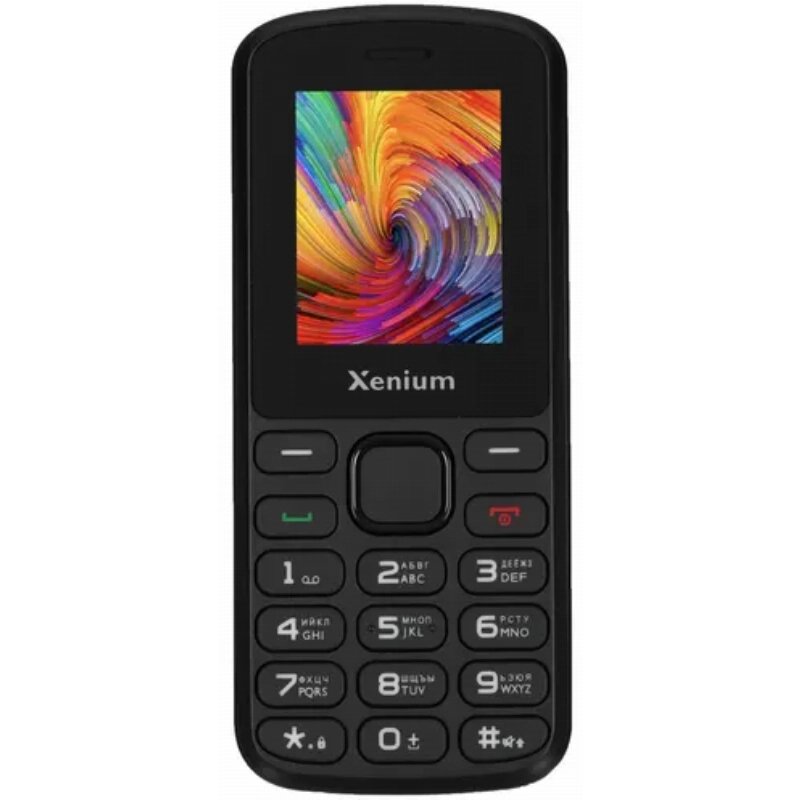 Philips Xenium X170 Black, черный