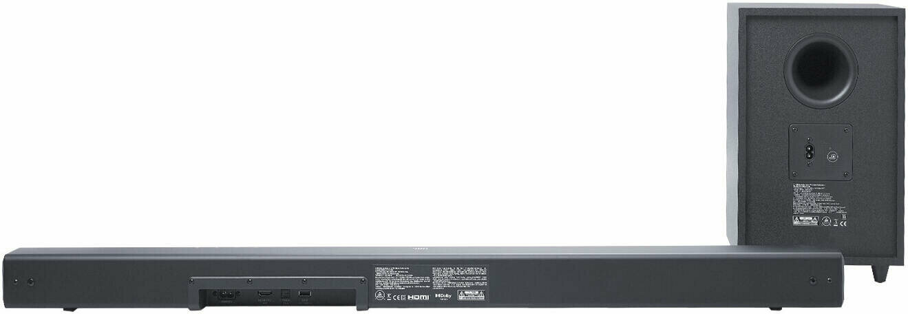 Саундбар JBL Cinema SB550, для домашнего кинотеатра, 2 колонки, черный — фото 1