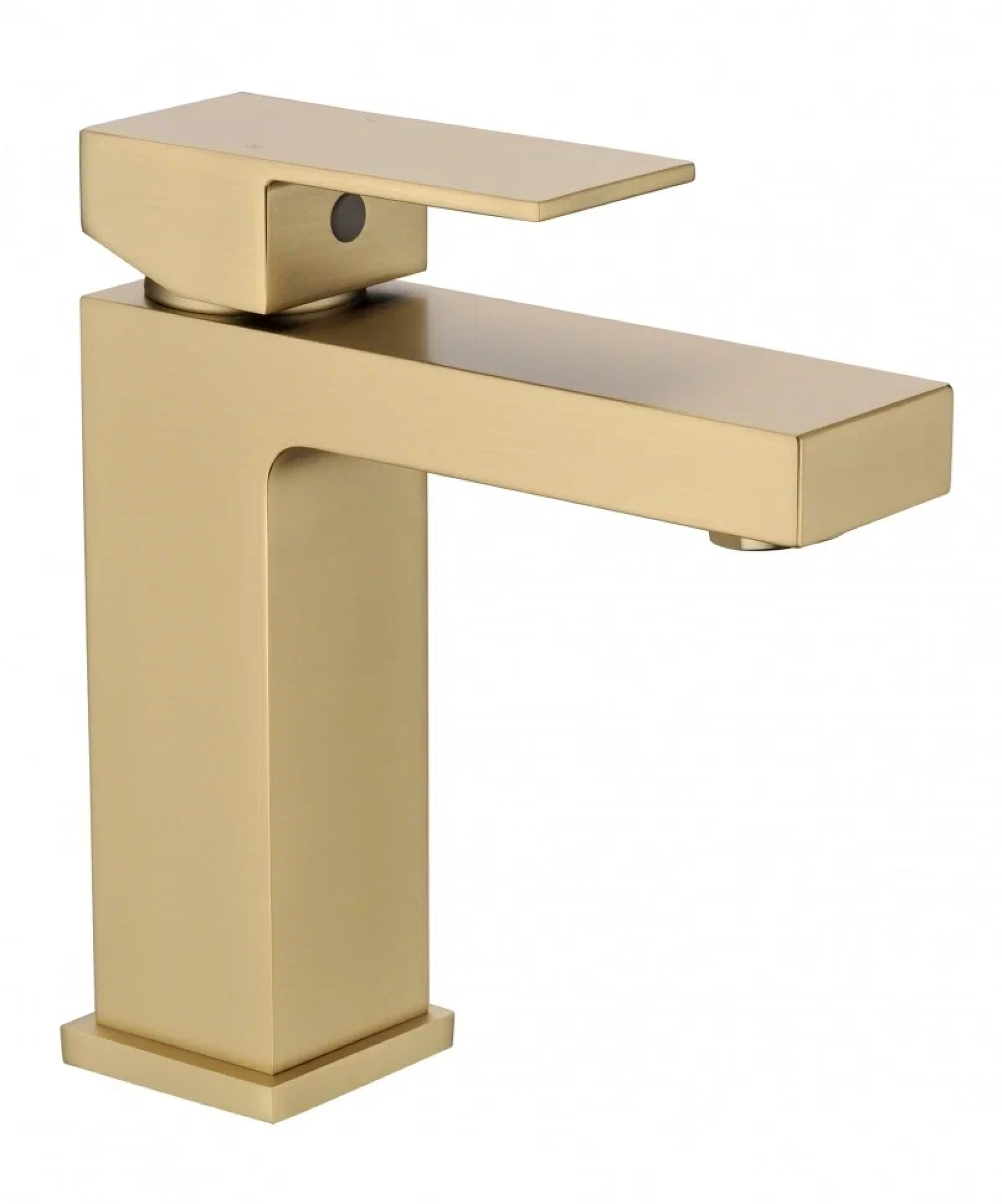 Cмеситель для раковины Grocenberg GB2008 Матовый золото, стандартный, керамический картрид