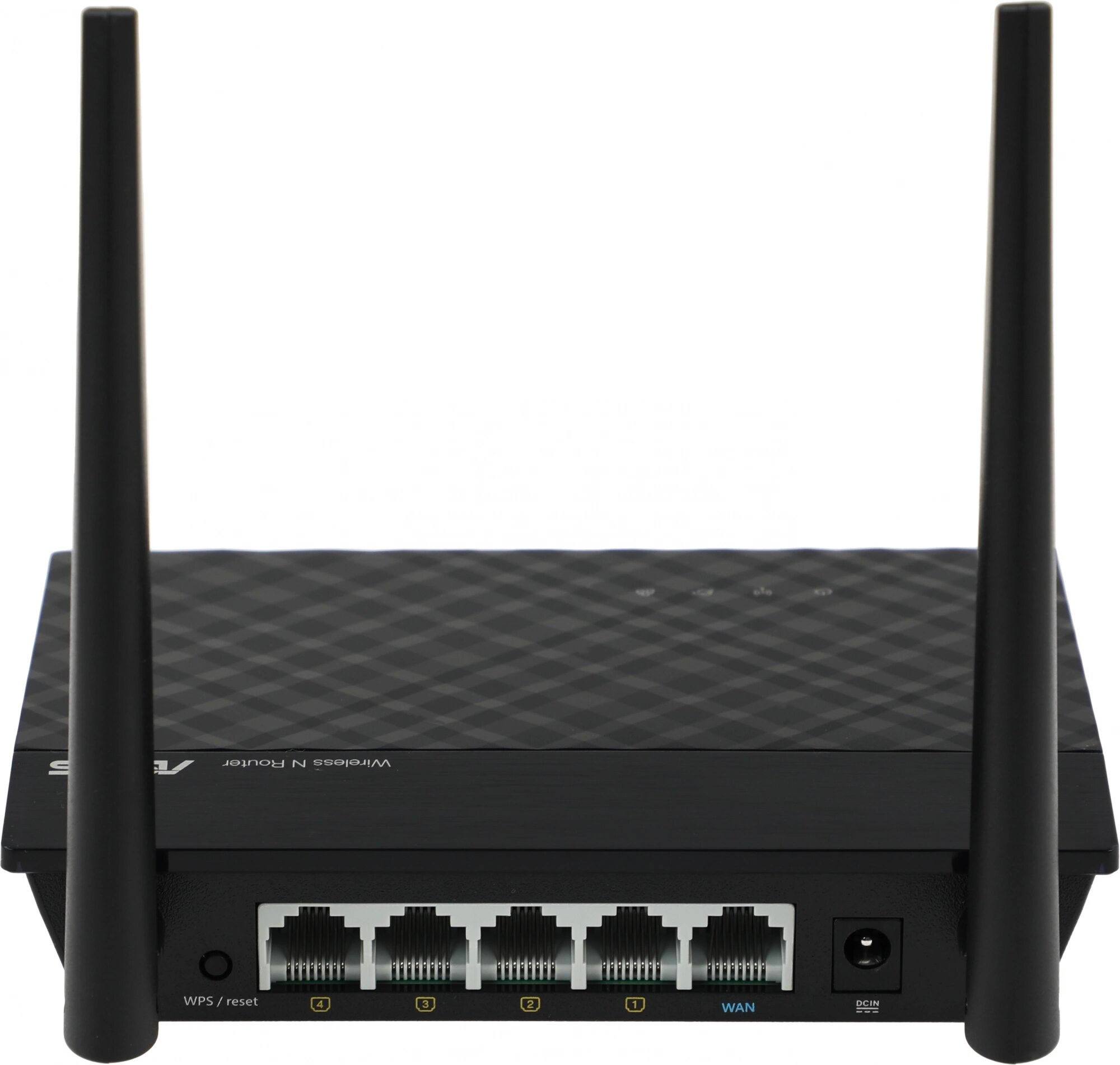 Роутер беспроводной Asus RT-N12E N300 10/100BASE-TX, 4 LAN-портов, черный — фото 1