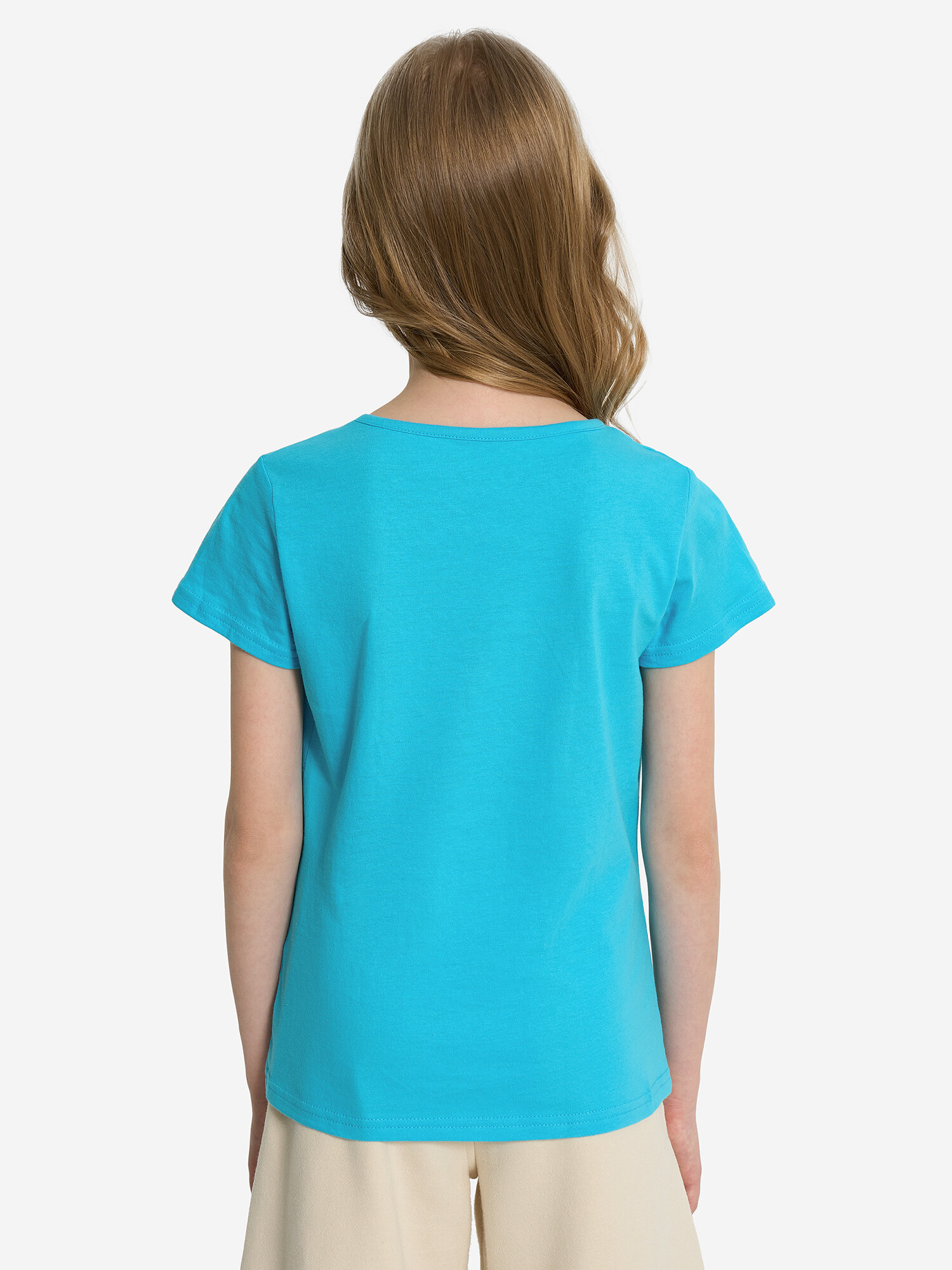 Футболка Demix, размер 116, голубой, — фото 1