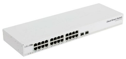 Коммутатор Mikrotik Cloud Smart Switch CSS326-24G-2S+RM