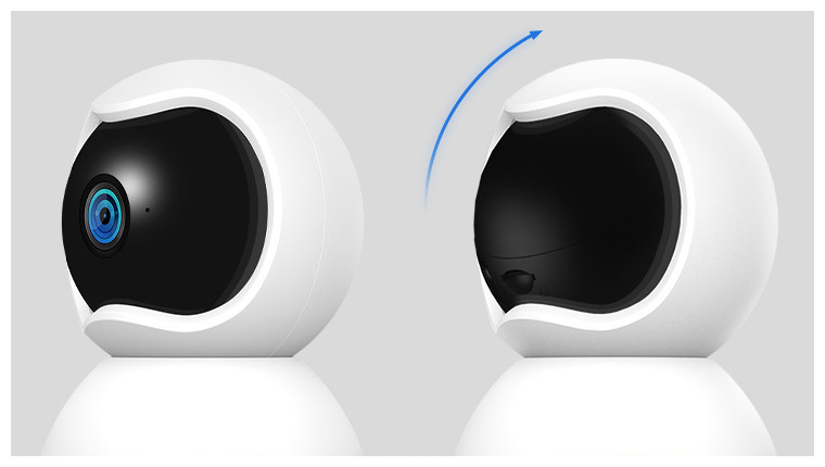 IP-камера видеонаблюдения Xiaomi Xiaovv Kitten Camera 2K (XVV-3630S-Q2) - фото №16