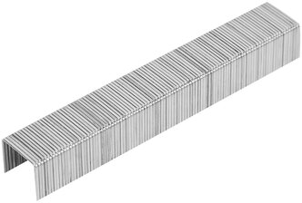 Скобы Вихрь для мебельного степлера, 10 мм, тип скобы 53, 1000 шт