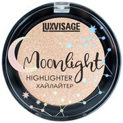 Хайлайтер компактный LUXVISAGE Moonlight с эффектом естественного сияния 02 Beige Glow