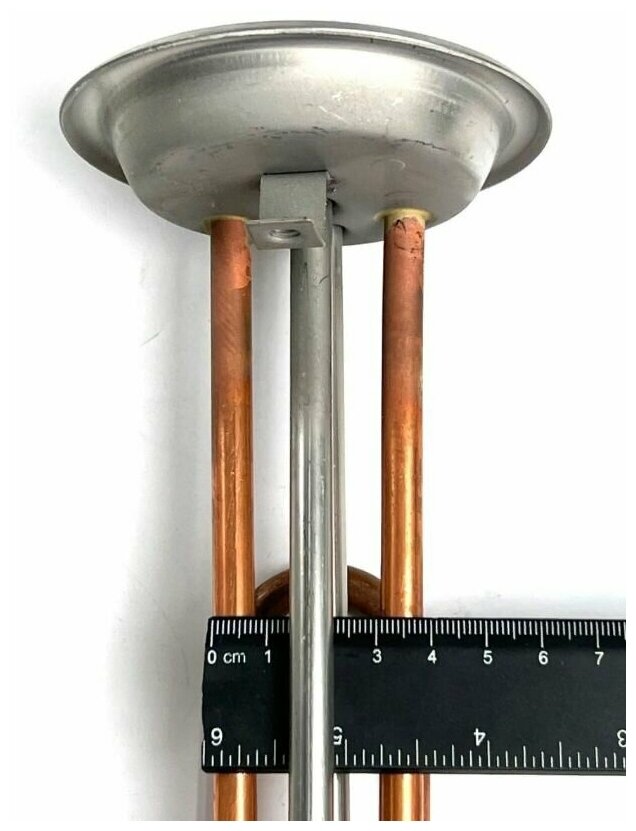 ТЭН для водонагревателя Thermex Electrolux. 1500W, L285мм, М6, медь, фланец 92 мм. Для котла отопления бойлеров самогонных аппаратов. Для Термекс - фотография № 5