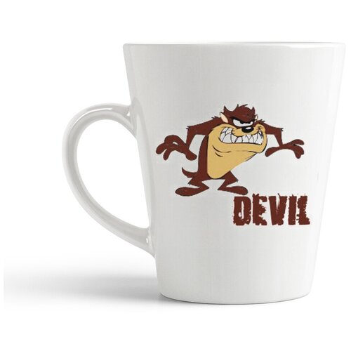 фото Кружка-латте coolpodarok тасманский дьявол