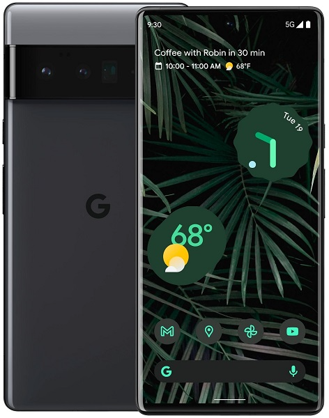 Google Pixel 6 Pro 12/256Gb US stormy black (бурный черный)