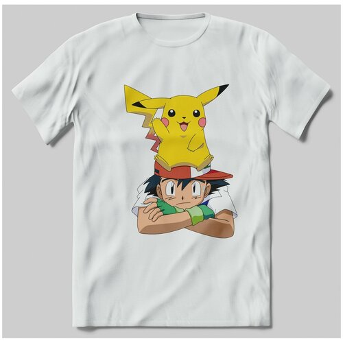 фото Футболка с принтом пикачу11 brut-shop