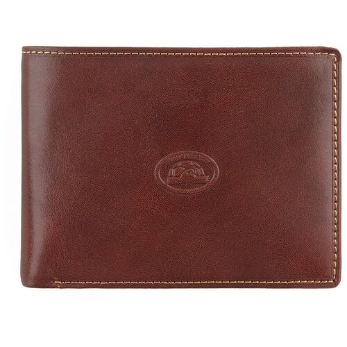фото Кошелёк tony perotti vernazza, мужская, натуральная кожа, коричневый