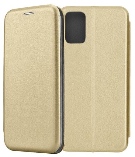 Чехол-книжка Fashion Case для Samsung Galaxy M51 M515 золотой