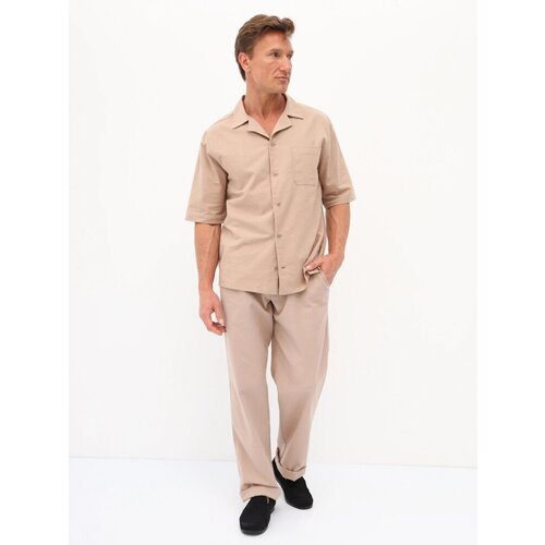 фото Рубашка малиновые сны, размер 58, серый