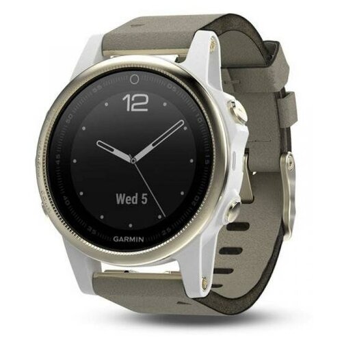 Garmin Умные часы Garmin Fenix 5s Sapphire with Suede Band #010-01685-13