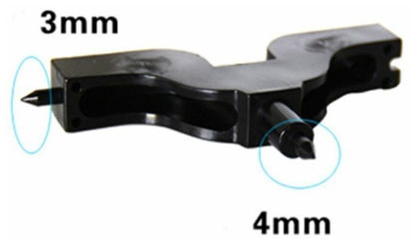 Дырокол для капельниц 3х4 мм