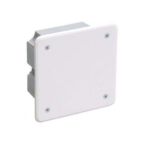 Коробка КМ41021 распаячная 92х92x45мм для полых стен (с саморезами, металлический лапки, с крышкой ). UKG11-092-092-040-M IEK