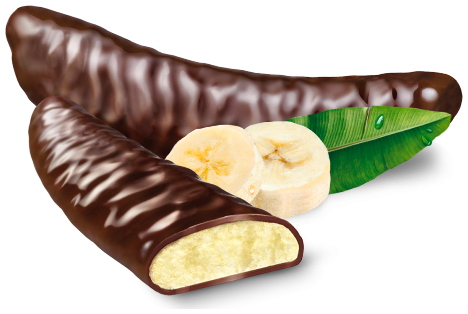 Банановое суфле в шоколаде Schoko-Bananen 150гр - фотография № 3