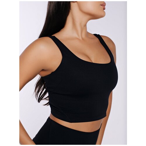 фото Топ urbanfit, размер 44, черный