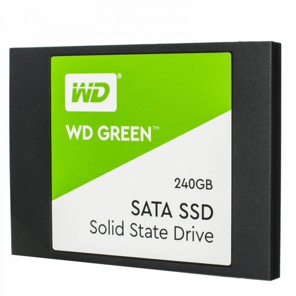 Накопитель SSD 2.5'' Western Digital WD Green 240GB SATA 6Gb/s SLC 545MB/s MTTF 1M 7nm - фото №8