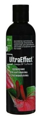 UltraEffect Удобрение жидкое UltraEffect для антуриума и спатифиллума, 250 мл - фотография № 5