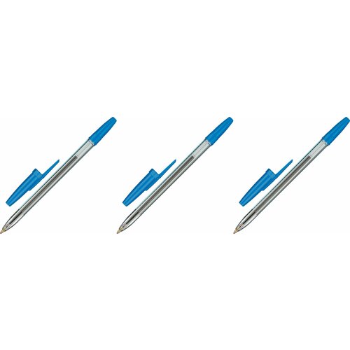 Ручка шариковая неавтоматическая Офис масл. 0,7-1мм. Оф999-3ШТ ручка шариковая неавтоматическая attache 555 0 7 мм синий 3шт