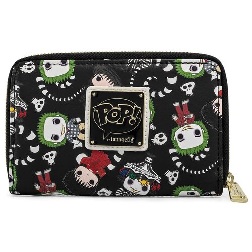 Кошелек Funko Loungefly POP Beetlejuice AOP Zip Around Wallet BTJWA0007