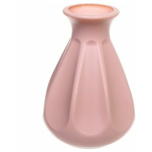 Ваза для декора цветов Варьете, 2.5л, 20х13.5см, розовая
