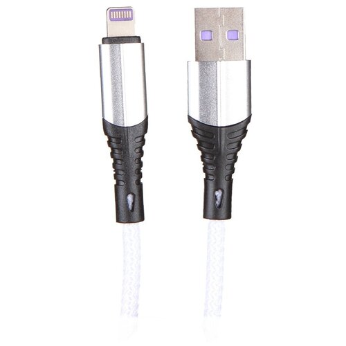 Аксессуар Zibelino USB - Lightning 2А 1m White ZDNC-APL-WHT