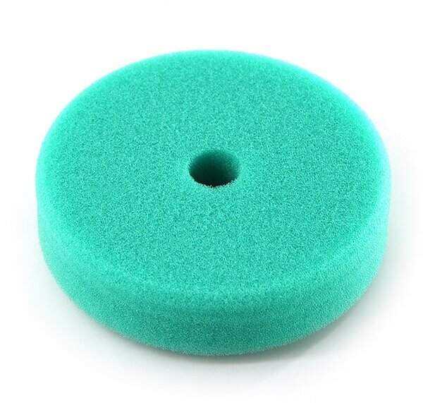 Shine Systems RO Foam Pad Green - полировальный круг твердый зеленый, 75 мм