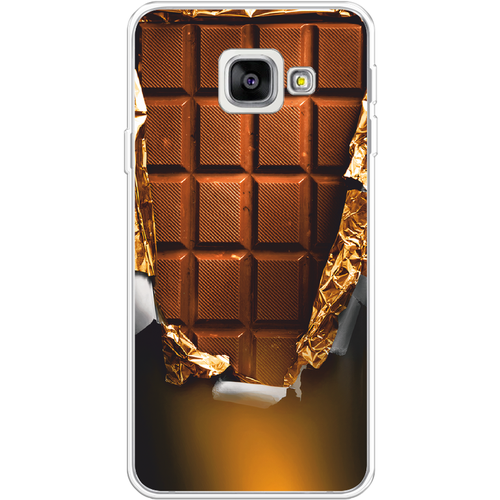 Силиконовый чехол на Samsung Galaxy A3 2016 / Самсунг Галакси А3 2016 Шоколадка