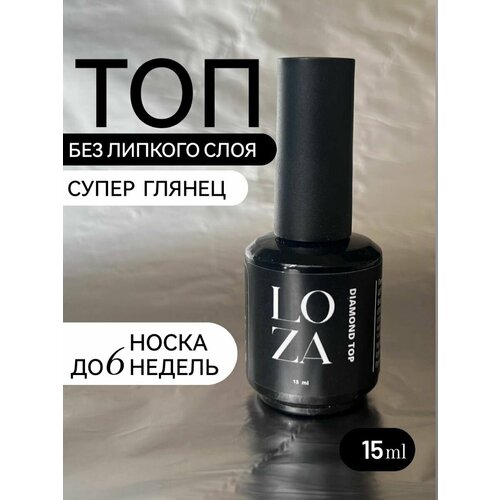 Топ для гель-лака без липкого слоя глянцевый