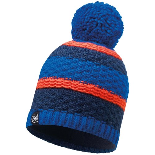 фото Шапка buff knitted & polar hat fizz размер one size, blue skydiver